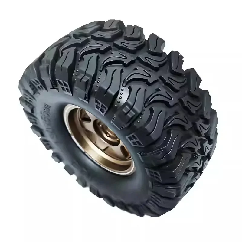 2,2''130MM * 55MM Crawler Gummireifen für 2,2'' Beadlock Räder 1/8 Crawler Auto YIKONG CROSSRC H8H
