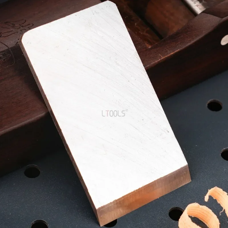 Streamline Pull Planing Woodworking Planer Japanese Style Ebony Wood Planer Edge Planing Chamfering HSS Blade Carpentry DIY Tool