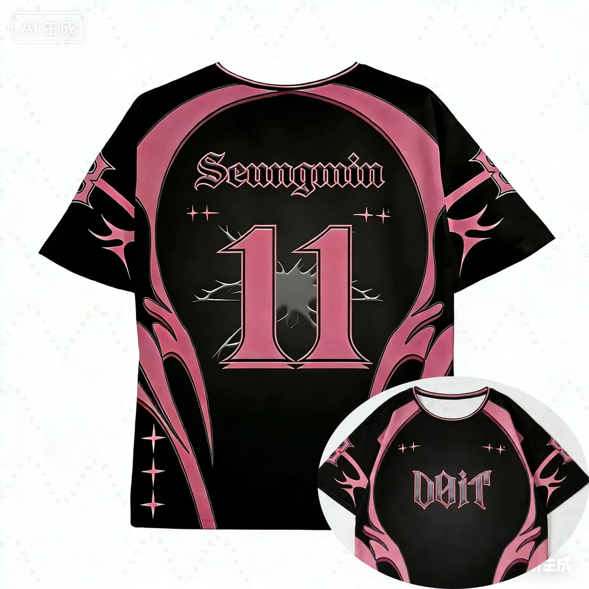 

Футболка унисекс 2026 Do It для концертов K-pop, цифровая футболка с изображением участников, подарки для фанатов, свободные модные уличные топы, пляжная одежда унисекс для взрослых