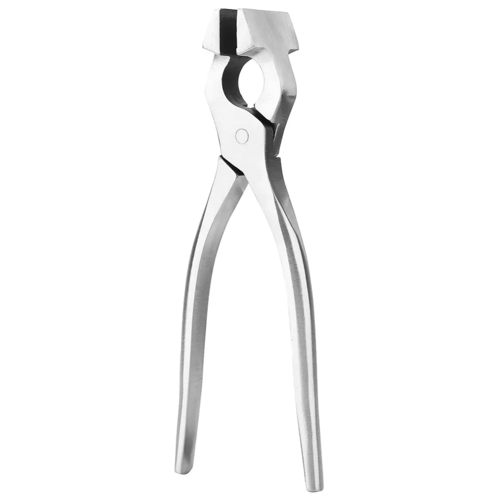 Heavy Duty Leather Edge Press Pliers Polished Jaws Ergonomic Grip Sheet Metal Hand Seamer Straight Jaw Flatten Press Tool