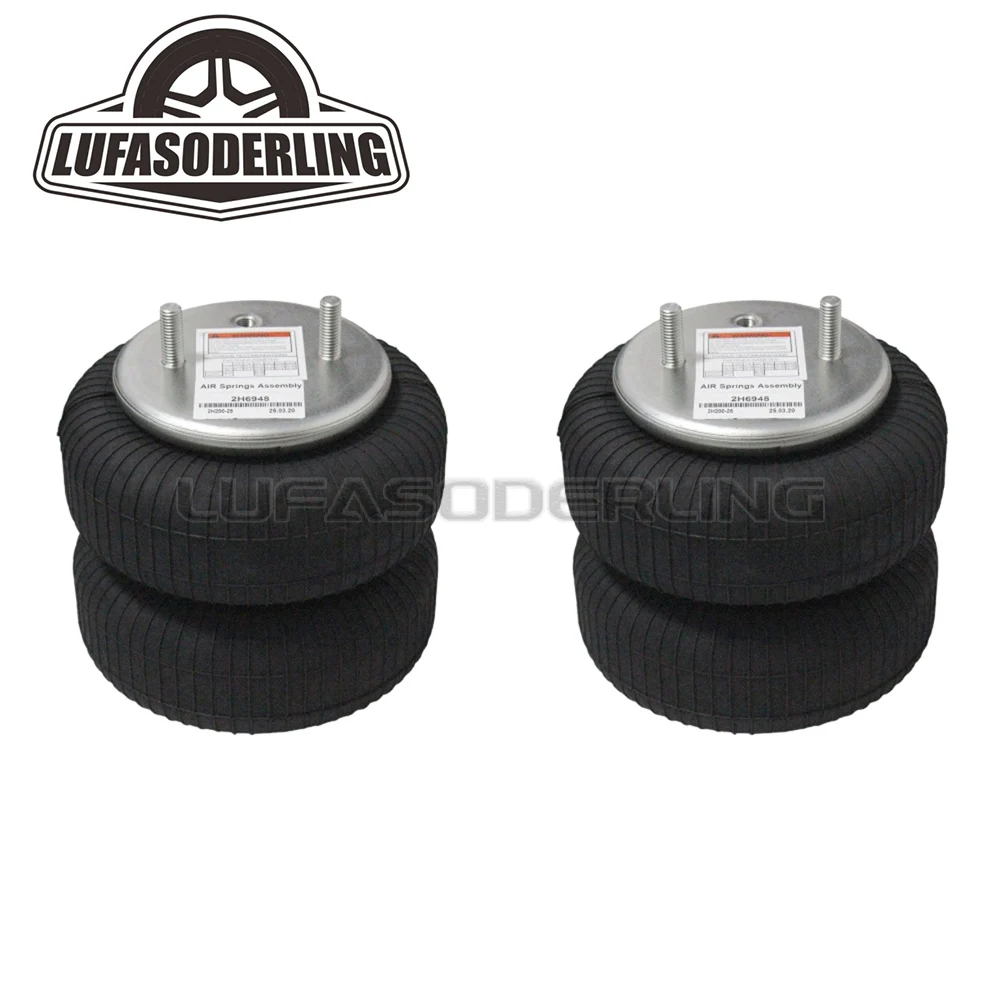 2x Bolsa de Aire para Suspensión Firestone W01-358-6948 Goodyear 2B9-251, Nueva, Pieza de Suspensión para Camión