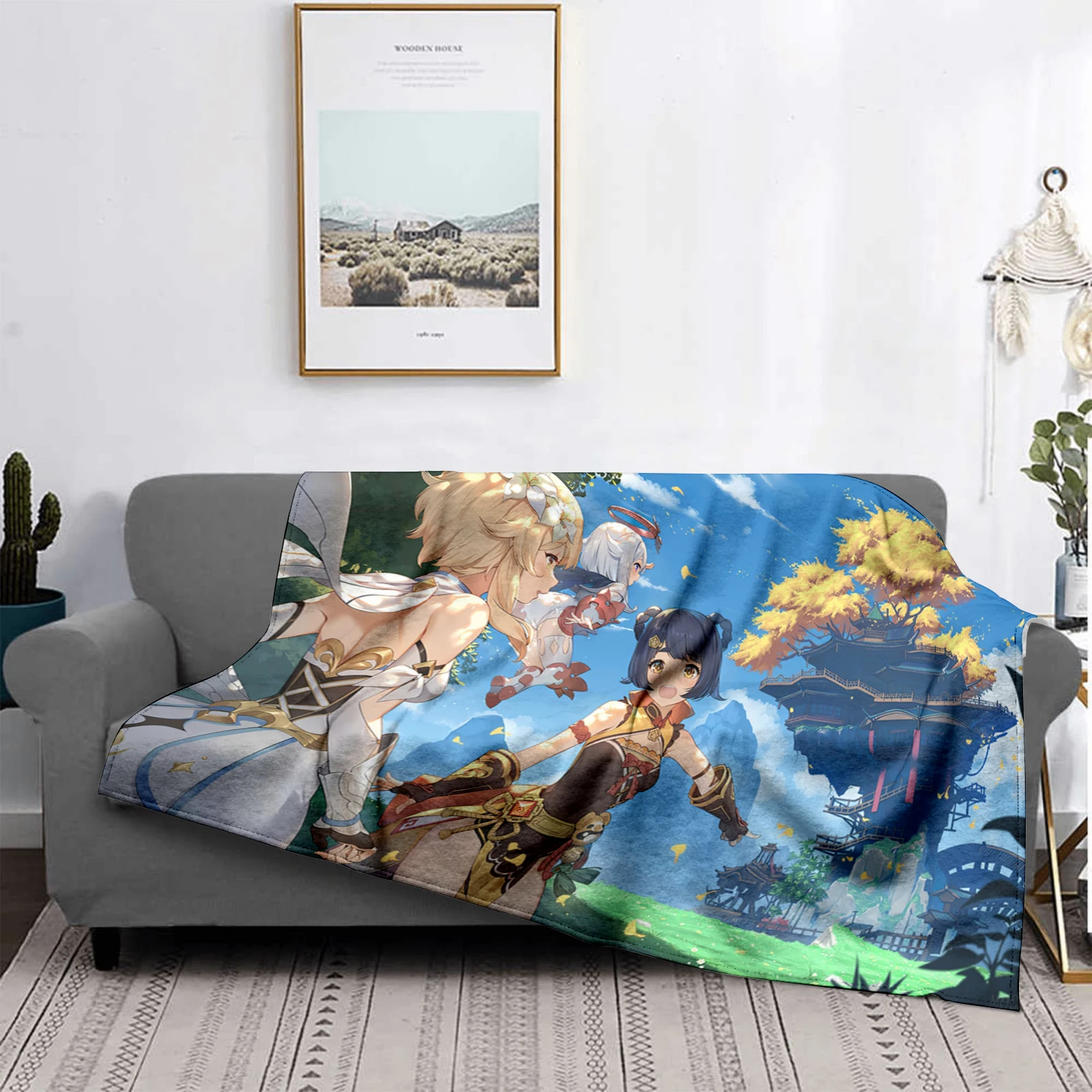 Home decoration plush Sofa blanket Colorful Animal  Bedspread on the bed anime fluffy soft blankets thick blanket for winte