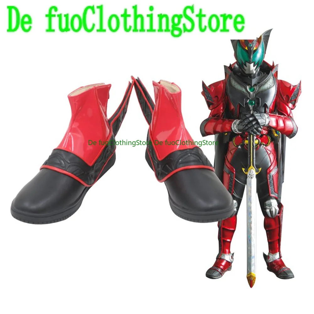 

Masked Rider Kamen Rider Kiva Cosplay Shoes Boots Game Anime Carnival Halloween DefuoClothing Shoes Store