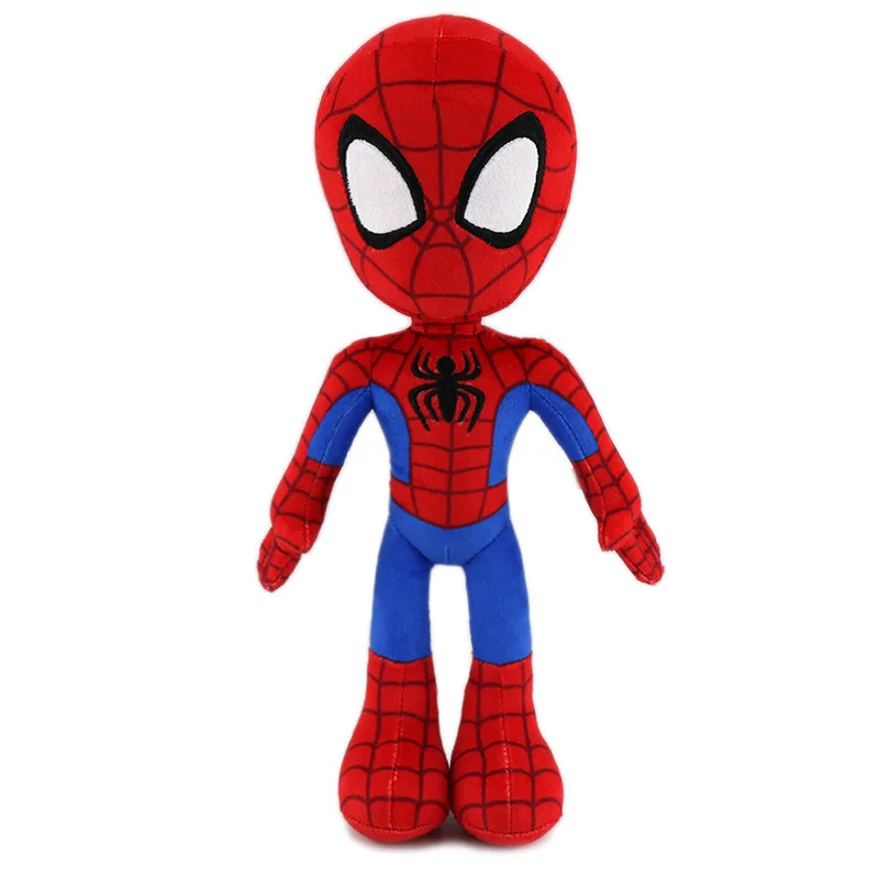 30cm Disney Marvel Spiderman Plush Toy Soft Stuffed Cartoon Stuffed Doll Large Plush Boy Cloth Doll Pillow Kid Christmas Gift