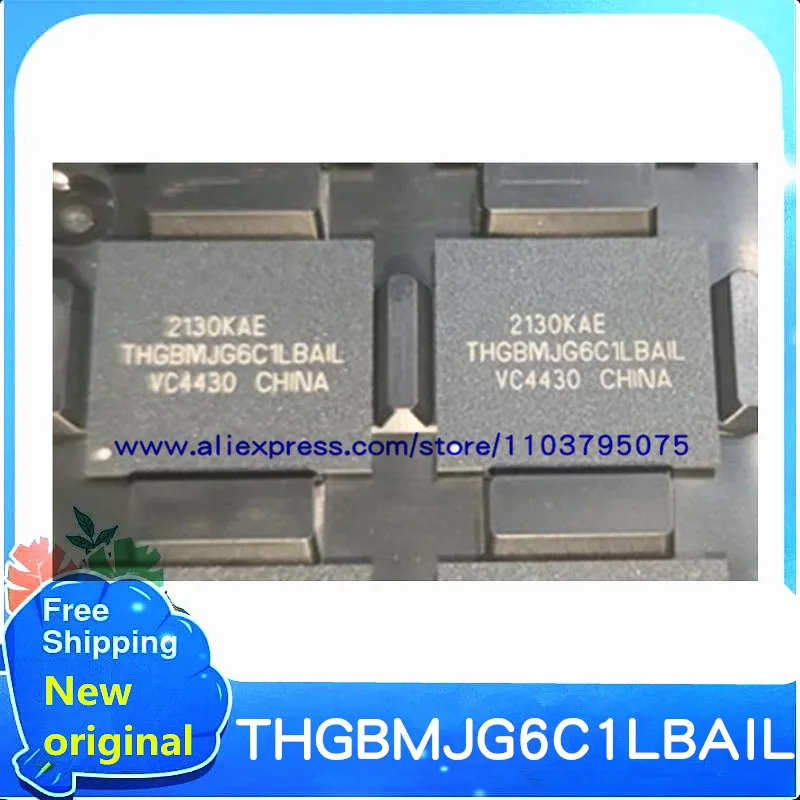 5PCS/LOT THGBMJG6C1LBAIL TFBGA153 100% New original stock