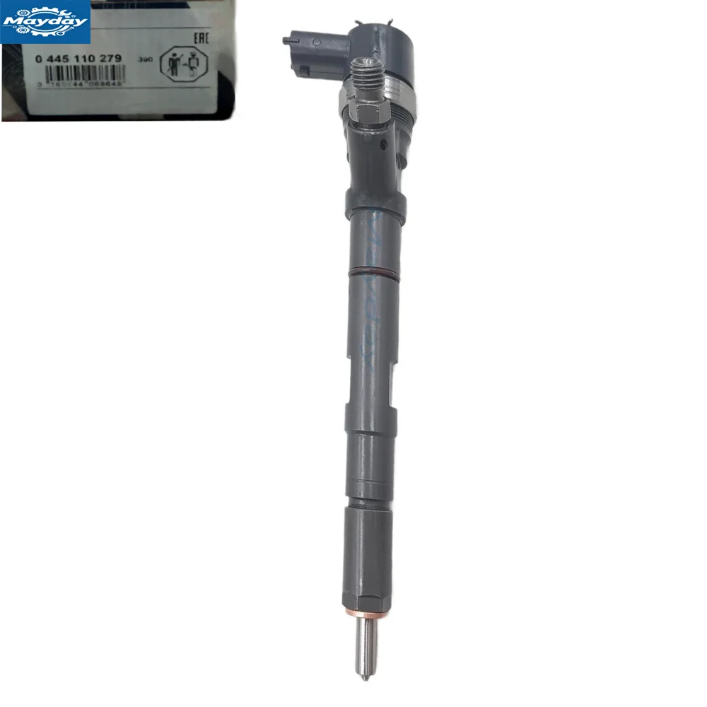 New Diesel Fuel Injector OEM 33800 4A100 Bosc-h CRDI For HYUNDA-I KI-A HI H350 Sorento 2.5d 0445110279 0445110186