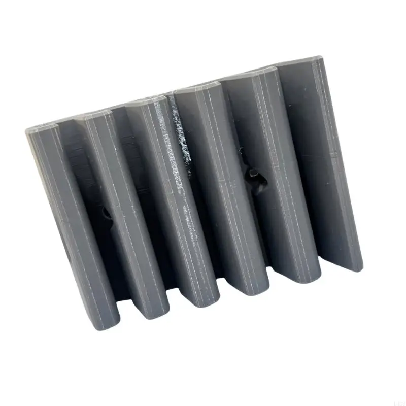 L43A Under Cabinet Cover Rack Plastic 5-Part Divider for Food Container Cover Storage in Kitchen Cabinet Areas Today