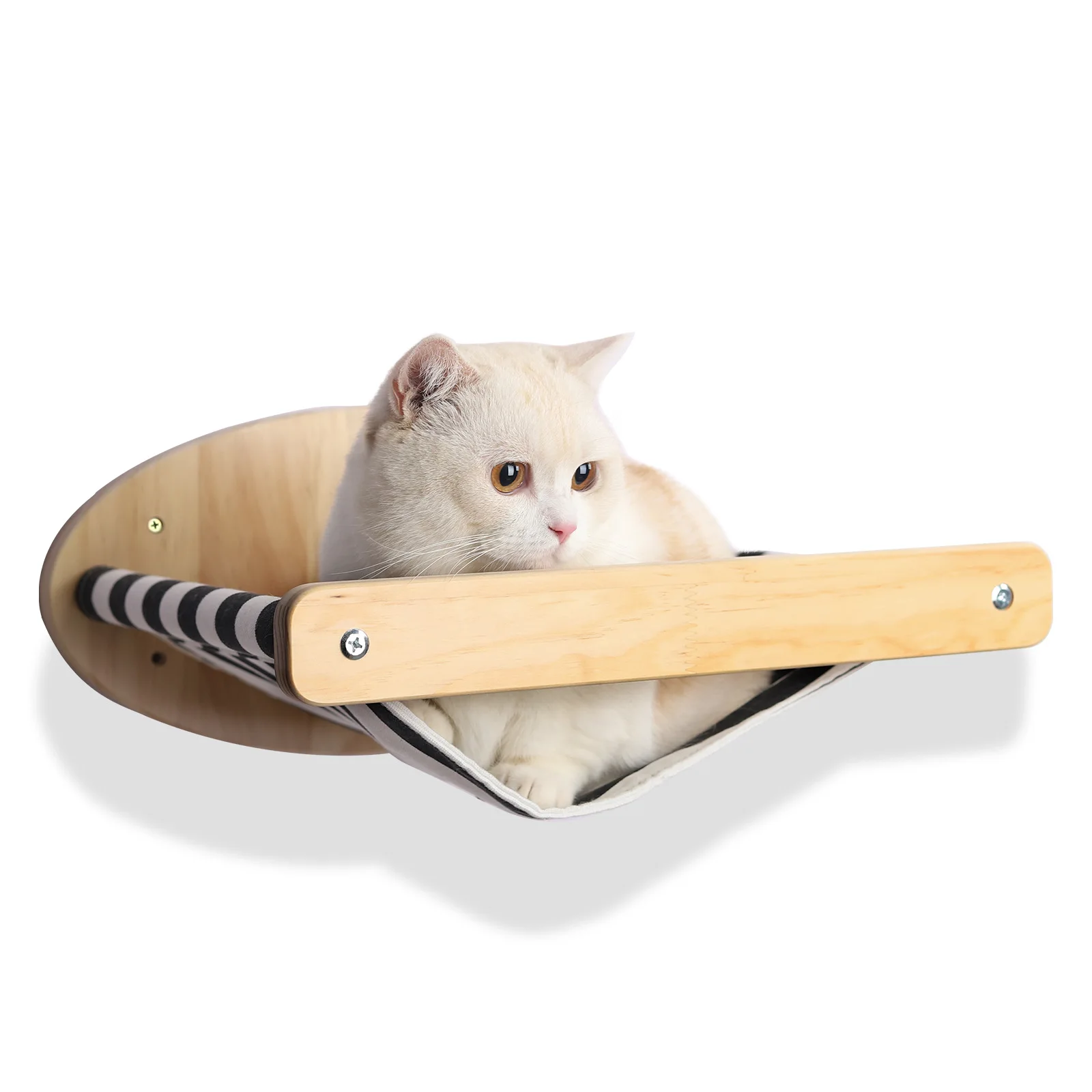 DIY hammock wall hanging  scratching column staircase room word space capsule cat toy cat climbing frame canvas nest
