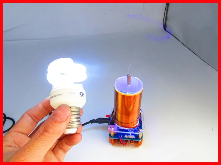 เพลง Tesla Coil Diy Suite ZVS เทคโนโลยีฟิสิกส์ Electronics ผลิตชิ้นส่วน Tesla ขนาดเล็ก