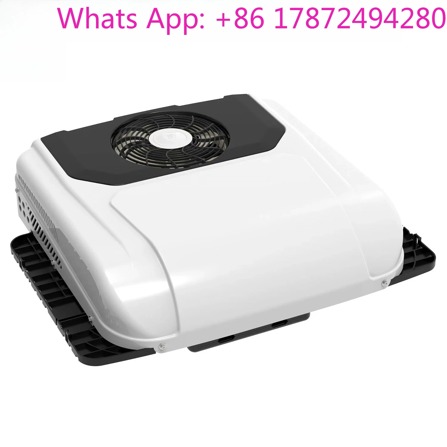 DC12v24vElectric Parking Air Conditioner 12 Volt Rooftop air Conditioning Brushless Motor Fan for Truck Car Van Bus caravan