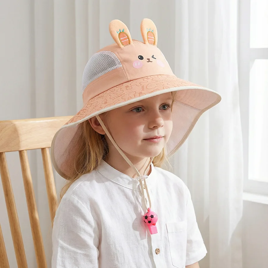 

Детская шапка-шаль - Летняя легкая модель с дышащими широкими полями - Рыбацкая шапка для мужчин и женщин