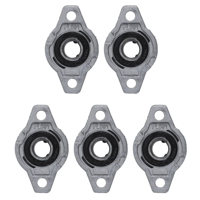 ABGR-5X FL001 سبائك الزنك 12 مم تتحمل وسادة محاذاة ذاتية كتلة تحمل شفة