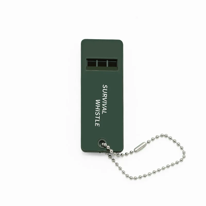Sports Outdoor Survival Whistle Life-saving Whistle First Aid Whistle Treble High Frequency Earthquake Relief Whistle Luminous