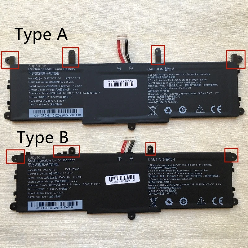 Imagem -02 - Supstone-pro Bateria do Portátil Chuwi Corebook x 6284673s1p1 628467-3s1p-3 Cwi536x14 Cwi529pro 13 Cwi528 3icp7 85 67 67 67