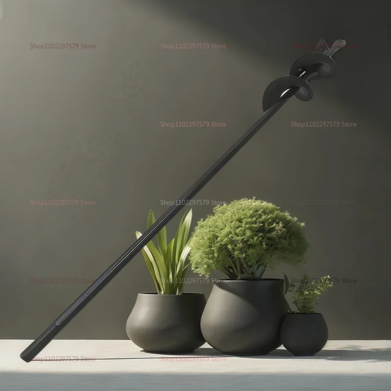 Tuingrondvijzelboor voor het planten van losse grond Tuinbewerkingsgereedschap Legering Twist Dig Pit Maker Gemakkelijk te gebruiken