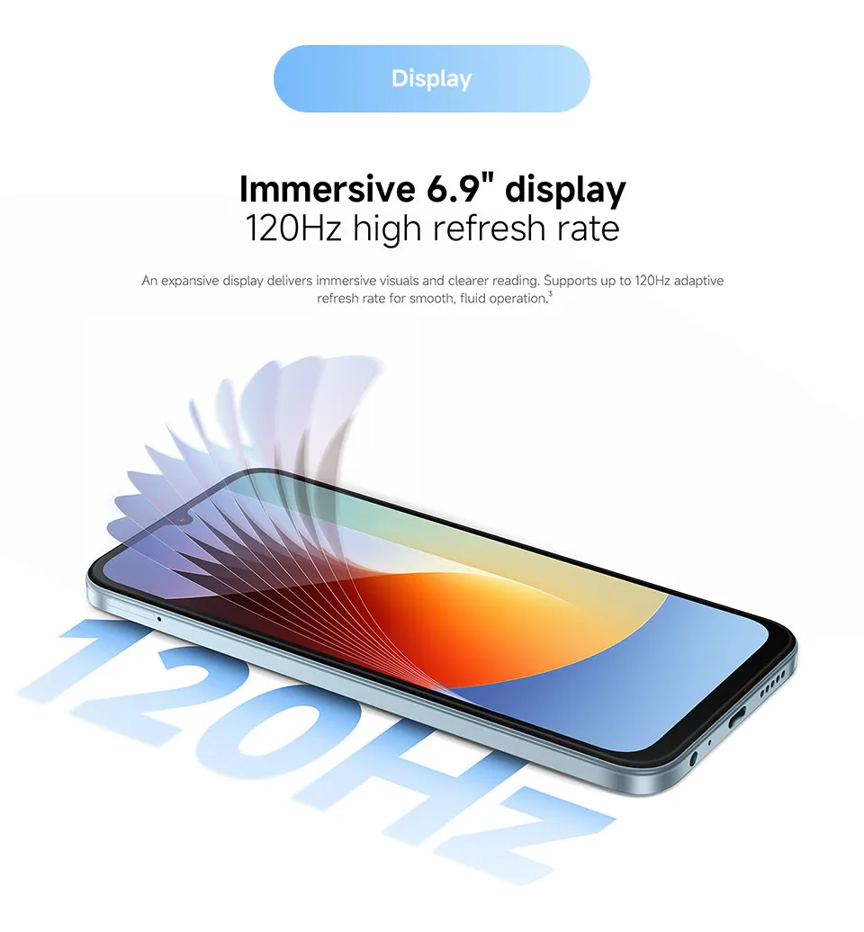 Global Version Xiaomi Redmi A7 Pro Smartphone ROM 6000mAh 15W Charging Octa-core UNISOC T7250 13MP Camera 120Hz 6.9" LCD Display