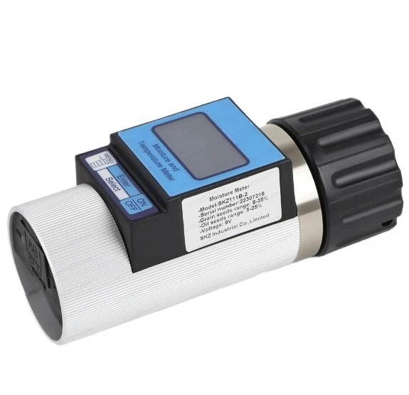 For Global Agricultural Trade: 40-Grain Moisture Detector with Multilingual Support - Precisely Measures Coffee Beans, Cocoa Bea