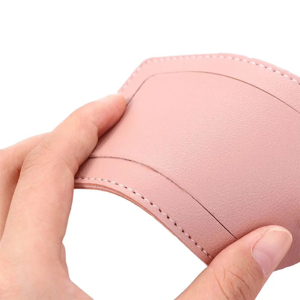 Portable Holiday Travel Airplane Check-in PU Leather Travel Accessories Boarding Pass Airplane Suitcase Tag Luggage Tag