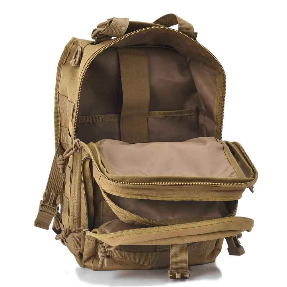 20L  Tactical Chest Bag Sling Bag Pack Single Shoulder Messenger Bags Outdoor Camouflage Travel Backpack Men Softback