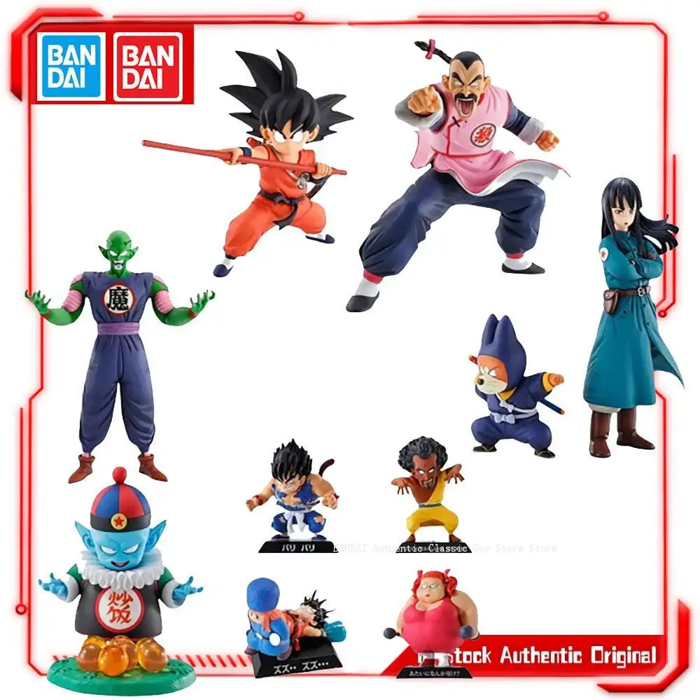 Bandai Fushigi Mahou Collectible Figures: Goku, Piccolo, Tao Pai Pai