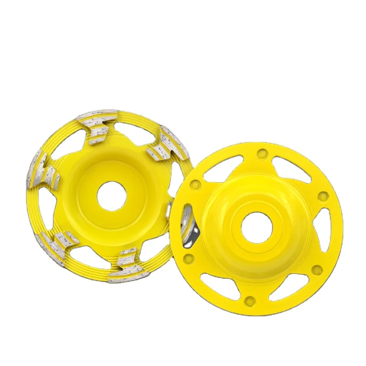 

Power Tools Accessories Cold Pressed 125mm Angle Grinder Disc Abrasive Grinder Diamond Grinding Cup Wheel for Stone