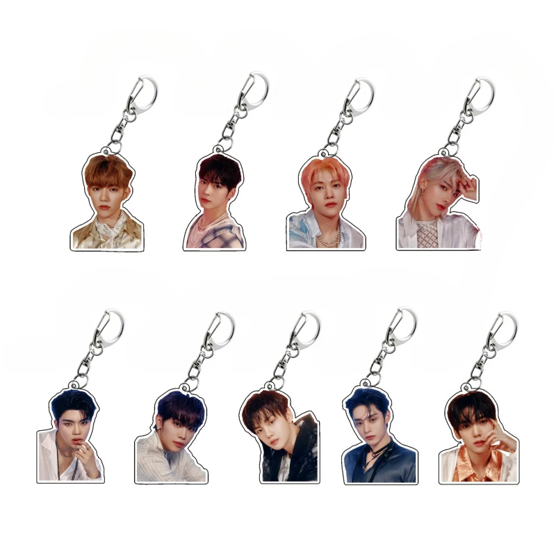 Zhang Hao Seong Hanbin Shi Youxuan Piao Qianyu Popular Korean Idol Boy Group Character Acrylic Keychain Keychain Collection