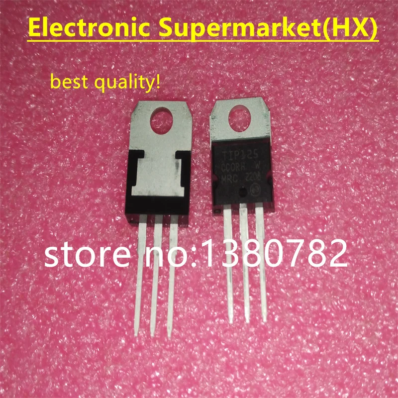 

Free Shipping 100pcs/lots TIP125 TO-220 IC In stock!