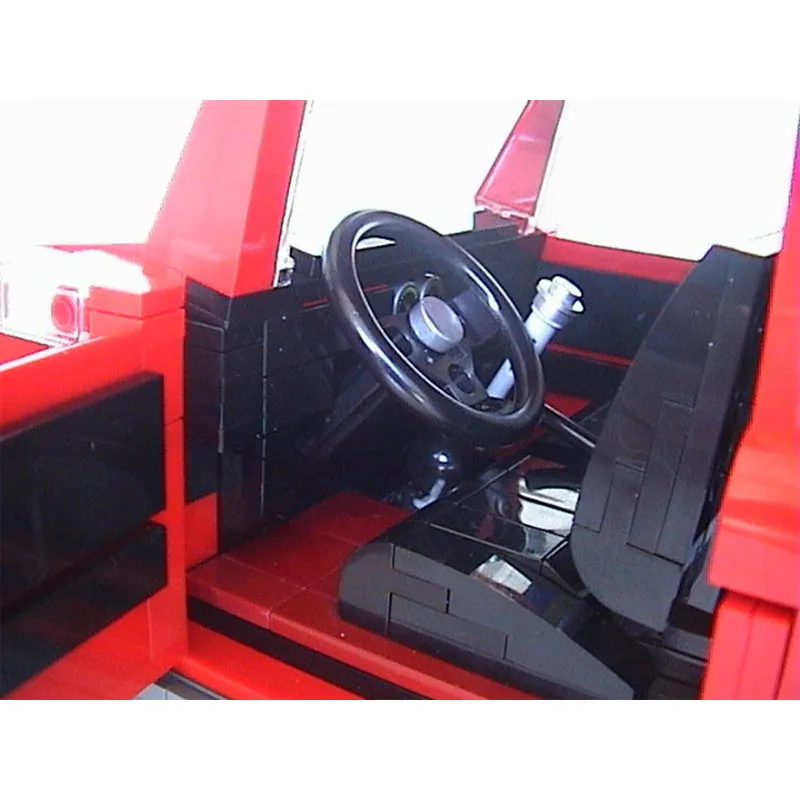 MOC-5235 City Classic Two-Seater Travel Truck Building Block Model 943 Parts Boys' Children's Birthday Building Block Toy Gift