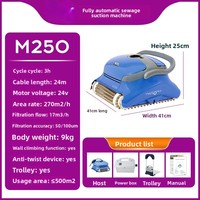Swimming Pool Sewage Suction Machine Automatic Wall Climbing Cleaning Robot Pool Bottom Underwater Vacuum Cleaner