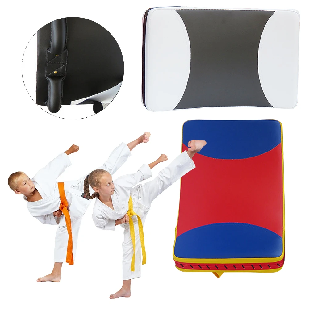 Taekwondo Boxing Target Arc-Shaped Taekwondo Kick Pad PU Martial Arts Practice Pad for Taekwondo Boxing