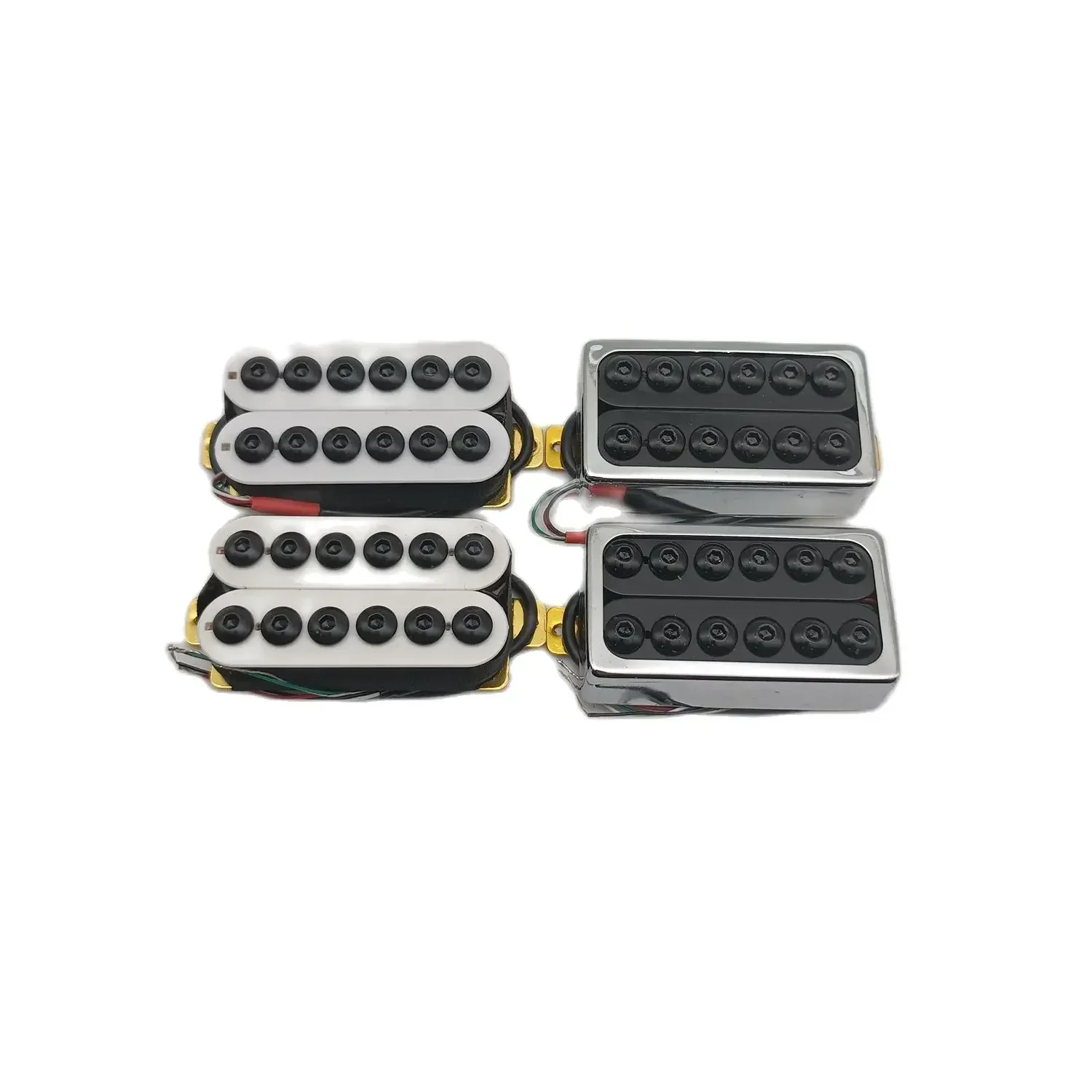 

Custom Vintage Humbucker Pickups 12 Magnet 4C Conductor with Wiring Harness 1 Set