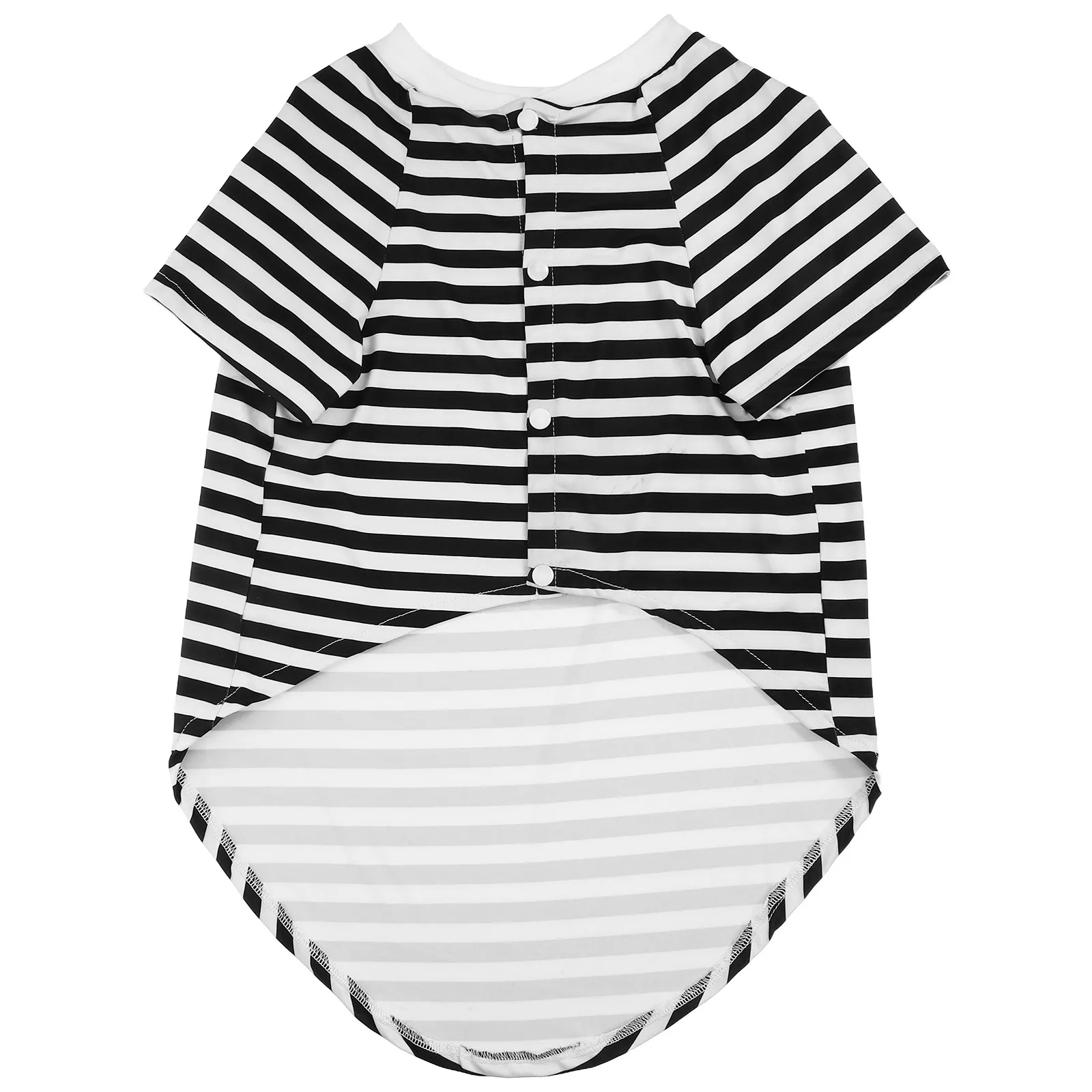 Large Dog T Shirt Striped Red White Size L Oversized Breathable Cotton Vest Casual Party Dog Shirts for Medium Large Dogs