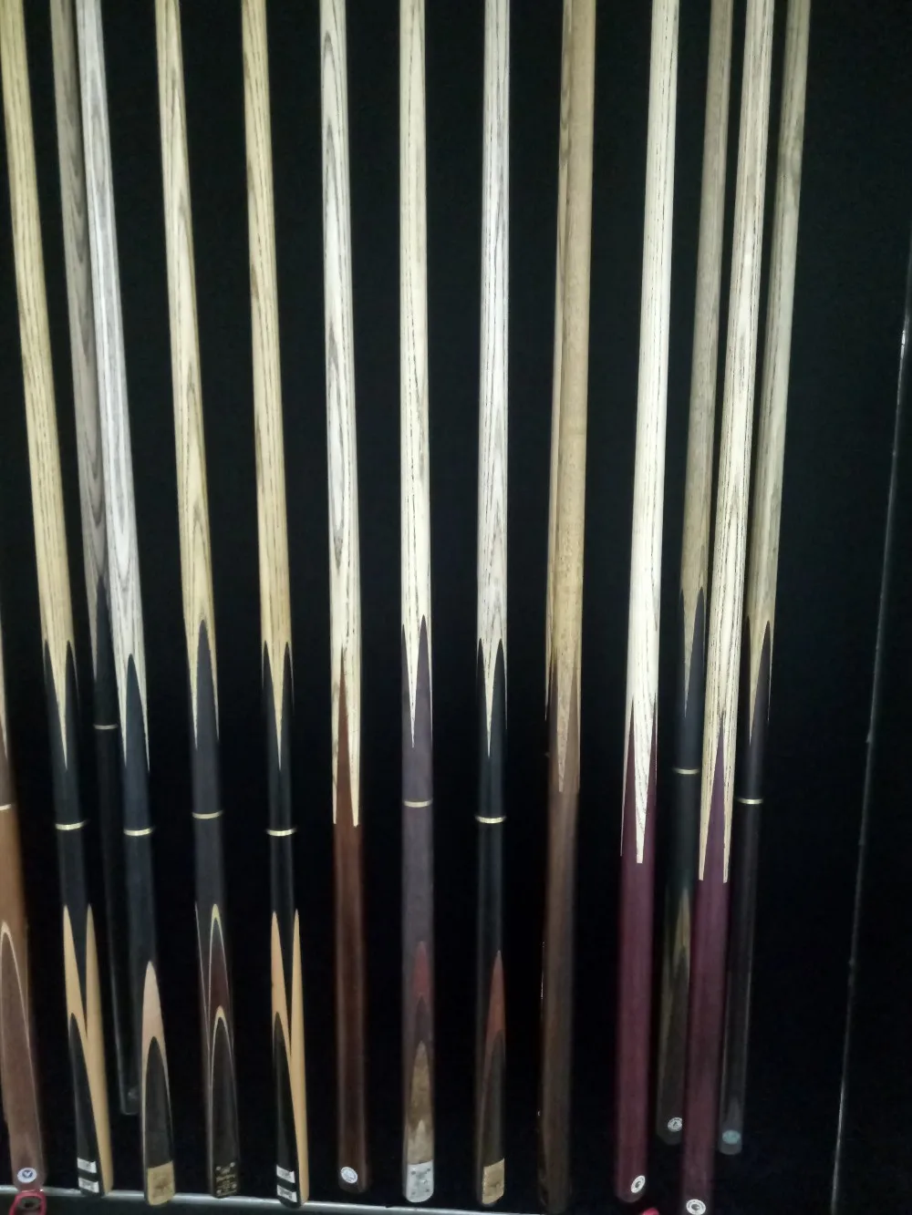 O'MIN 3/4 Joint Queue Eschenholz Pool Billard Snooker Queue