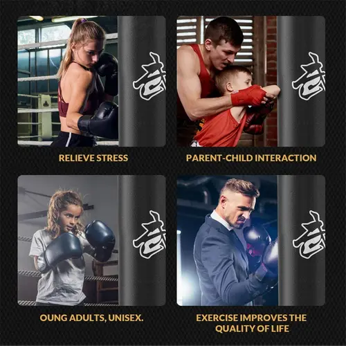 Imagen 2 del producto 1 Juego de bolsas de boxeo huecas de tela Oxford para adultos, hombres y mujeres jóvenes, juego de bolsas de boxeo huecas de tela Oxford para adultos