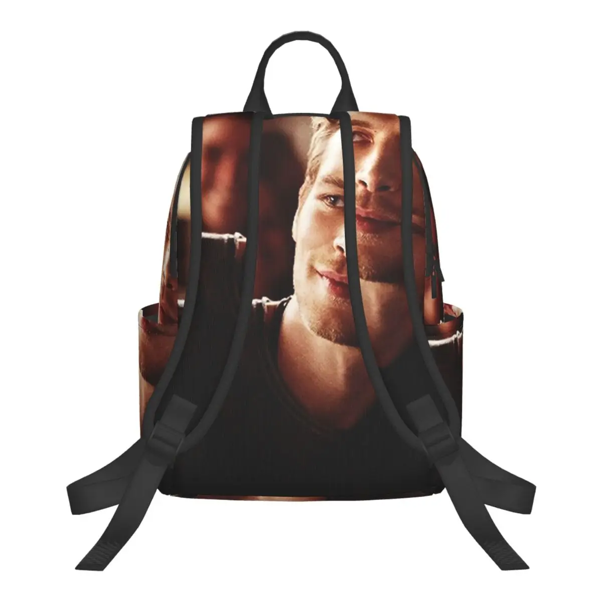 Klaus Mikaelson Student Backpack School Bag Hiking Travel Daypack for Boys Girls Bookbag Shoulder Bags