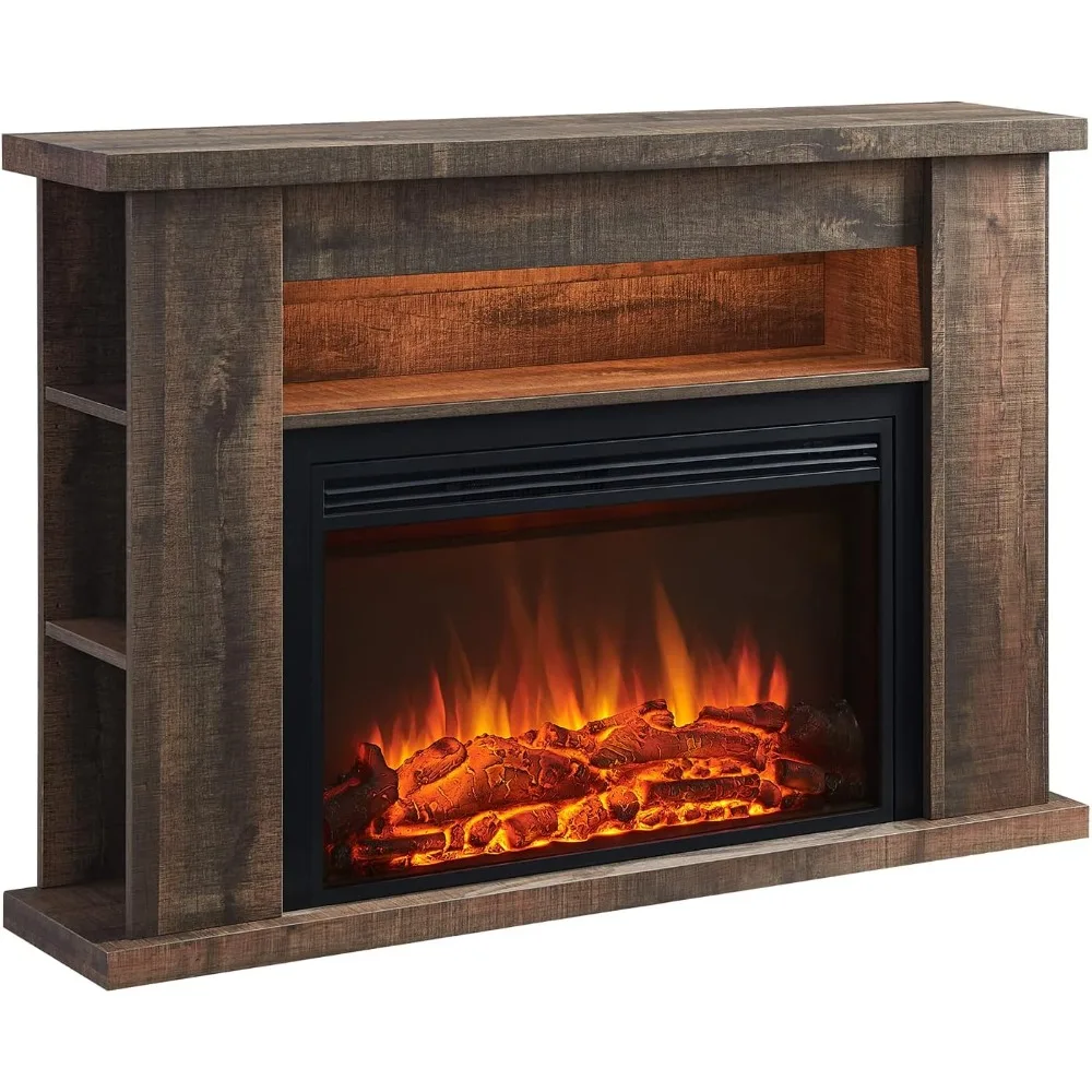 Barron Electric Fireplace with 51