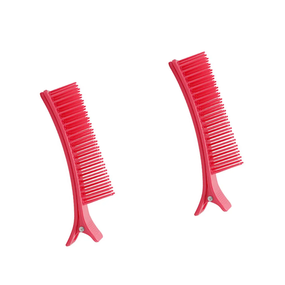 2Pcs Hairdressing Clips Professional Sectioning Clips for Salon and Home Use Multi-Function Styling Cutting Dyeing Tool with