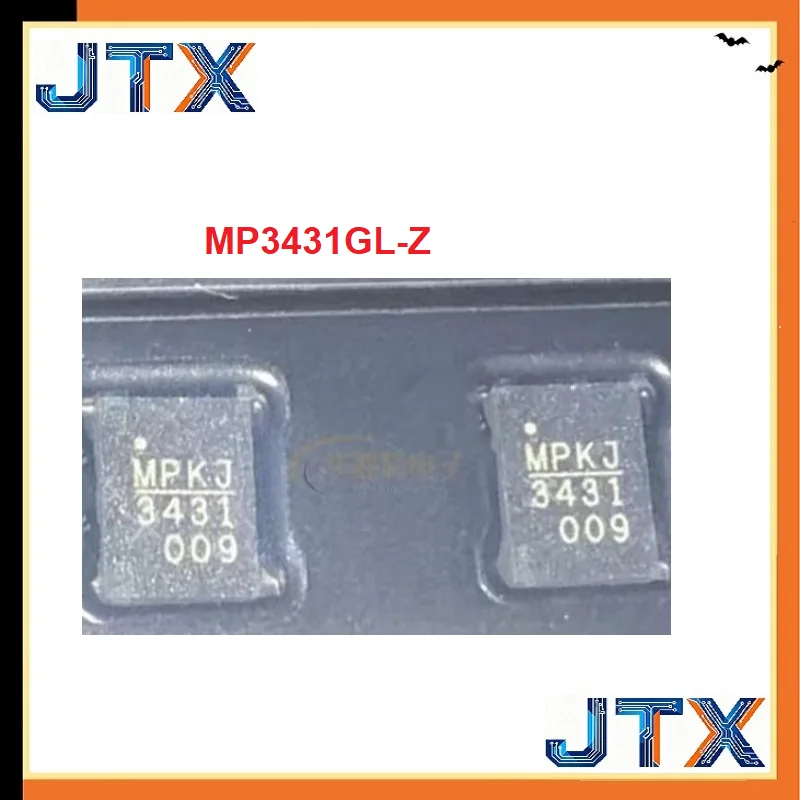 5PCS/LOT Switching regulator chip  MP3431GL-Z MPJN3431 MPJH3431 MP3431 3431 QFN-13