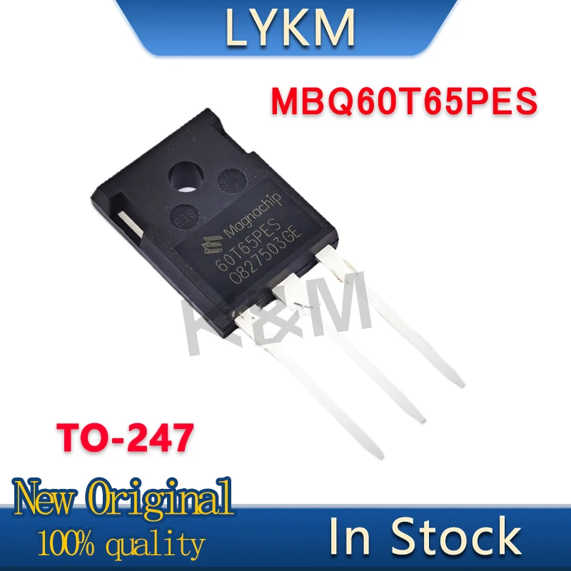 5/PCS New Original MBQ60T65PES 60T65PES TO-247 650V 100A IGBT field effect tube In Stock