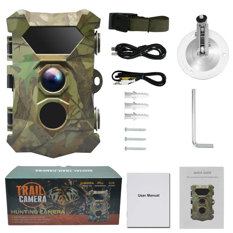 

1080P HDNight Vision 2.4 Inch Screen Hunting Night Vision Device PIR Sensing Animal Outdoor Infrared Hunting Night Vision Device