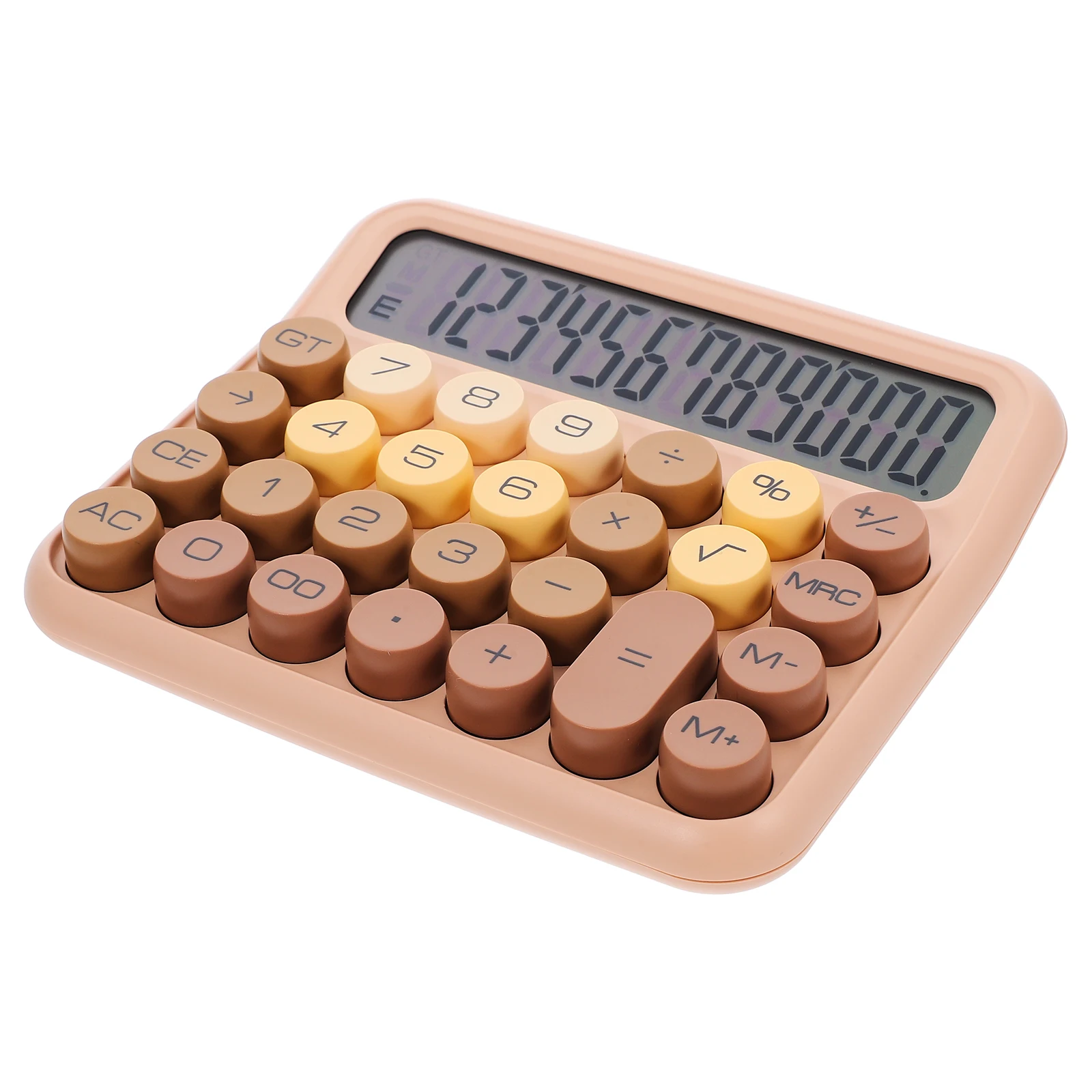 

Colorful Dopamine Calculator Desk Tool for Students Children Office Use Math Finance Gift Calculator Plastic Simple Office