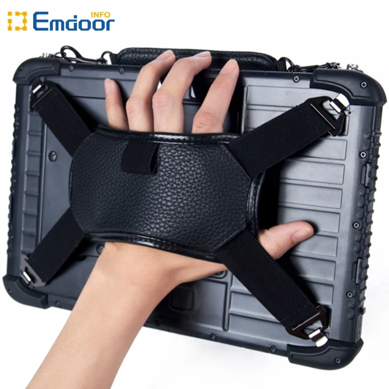 2025 venda quente emdoor melhor 10.1 Polegada android 128g industrial ip68 robusto tablet netbooks com impressão digital nfc 1d código de barras 2d