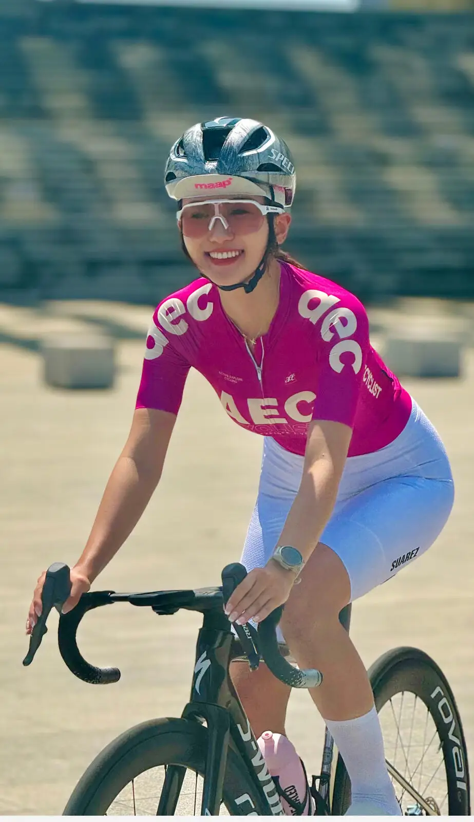 AEC Damen Langarm-Radtrikot Schnelltrocknend Herren Kurzarm-Fahrradoberteil Sommer Atmungsaktive MTB-Bekleidung FengChi Serie – Detail 31