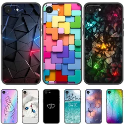 Phone Case For iPhone 16E iPhone16E SE 2025 SE4 5G Cases Soft Silicone Cover For iPhone SE4 Fashion Case Full Protector Shells