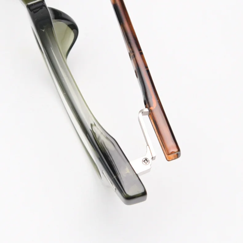 KOCOLIOR Neue hochwertige Anti-Blaulicht-Mechrome Brille für Herren und Damen, literarische Retro-Brille mit kleinem quadratischem Rahmen – Detail 8