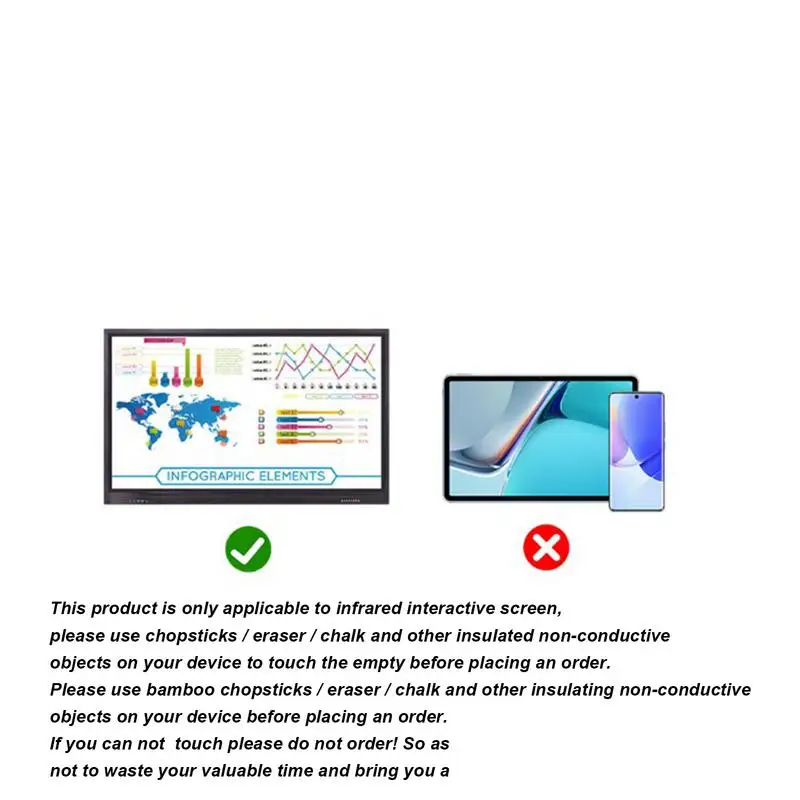 ปากกาสำหรับหน้าจอสัมผัสหัวคู่แท็บเล็ตปากกาหน้าจอสัมผัสความแม่นยำปากกาหน้าจอสัมผัสที่มีความไวสูงสำหรับโทรศัพท์มือถือสำนักงานธุรกิจ