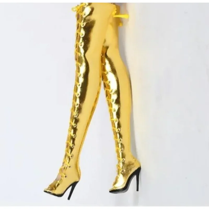 魚の口用の高品質ブーツロングチューブブーツセクシー30