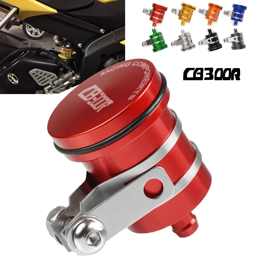 

CNC Aluminum Motorcycle For Honda CB300R cb 300r 2018-2020 Rear Brake Fluid Reservoir Clutch Tank Oil Cup CB300 R 2020 2019 2018