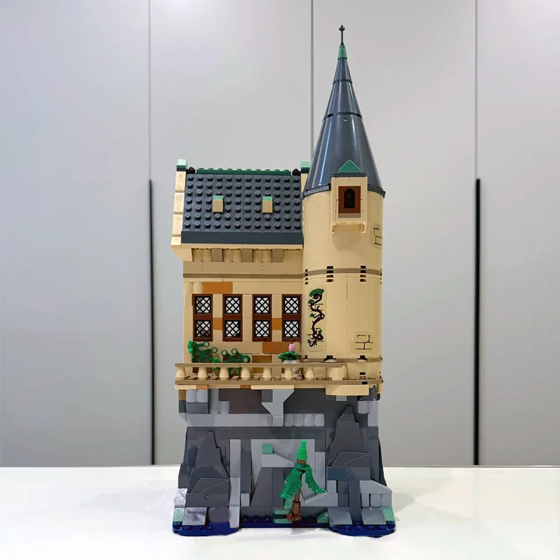 

Creative 2026 New Magic School Hospital Wing Building Blocks Wizard Architecture Model Assembled Bricks Toys Gift For Girls Boys