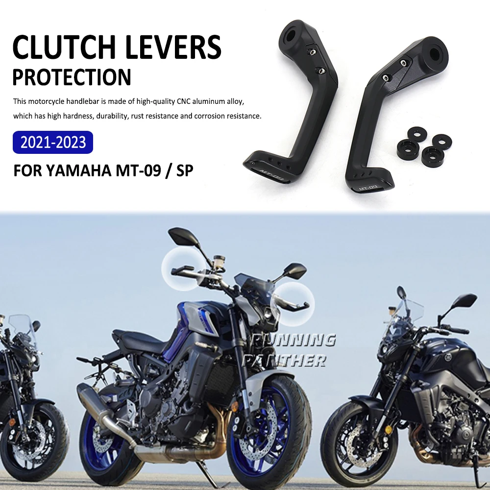 

NEW For YAMAHA MT09 MT 09 MT-09 SP 2021 2022 2023 Motorcycle Waterproof Aluminum Alloy Brake Clutch Levers Handguard Protection